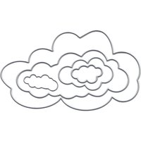 Stanzschablone "Wolken" Stanzschablone "Wolken" von FINDit