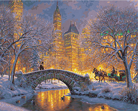 Stille Nacht im Central Park