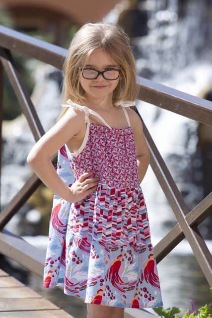 Stoffpaket Kleid “CHARLOTTE”, Hamburger Liebe – für alle Größen von 62-104 - Stoffpaket Kleid “CHARLOTTE”, Hamburger Liebe – für alle Größen von 62-104 -