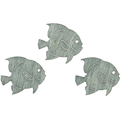 Streu Fische 2cm Holz blau 24 Stück Streu Fische 2cm Holz blau 24 Stück von idee. Creativmarkt