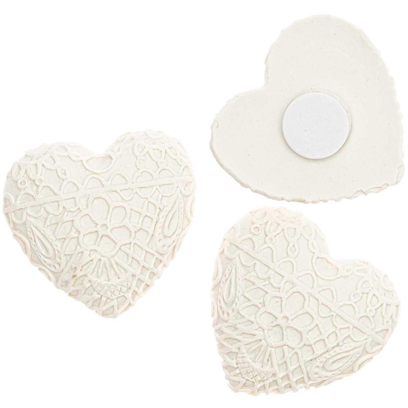 Streu Herz mit Klebepunkt weiß 2,8cm 8 Stück Streu Herz mit Klebepunkt weiß 2,8cm 8 Stück von idee. Creativmarkt