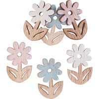 Streuteile Blume "Blanche", mit Klebepunkt Streuteile Blume "Blanche", mit Klebepunkt von HobbyFun
