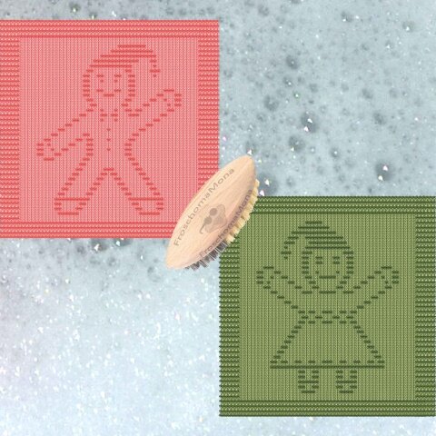 Strickmotive „Lebkuchenmann Leon“ „Lebkuchenfrau Leona“ Strickmotive „Lebkuchenmann Leon“ „Lebkuchenfrau Leona“
