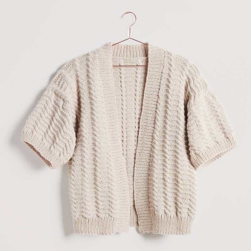 Strickset Cardigan Modell 03 aus Die Neue Masche No. 10