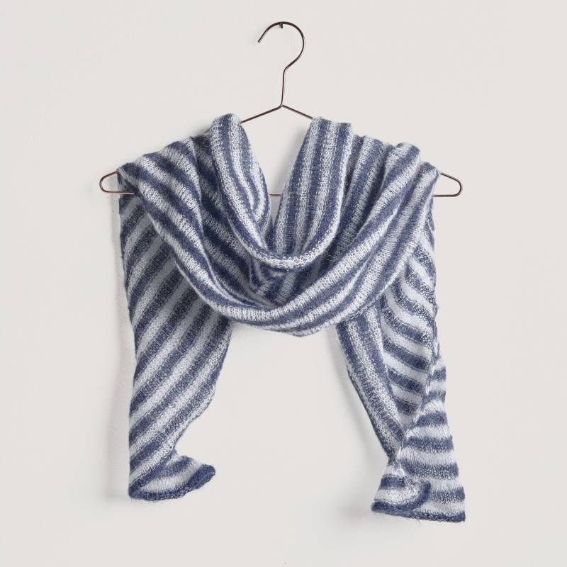 Strickset Dreieckstuch Modell 02 aus Lovewool No. 20