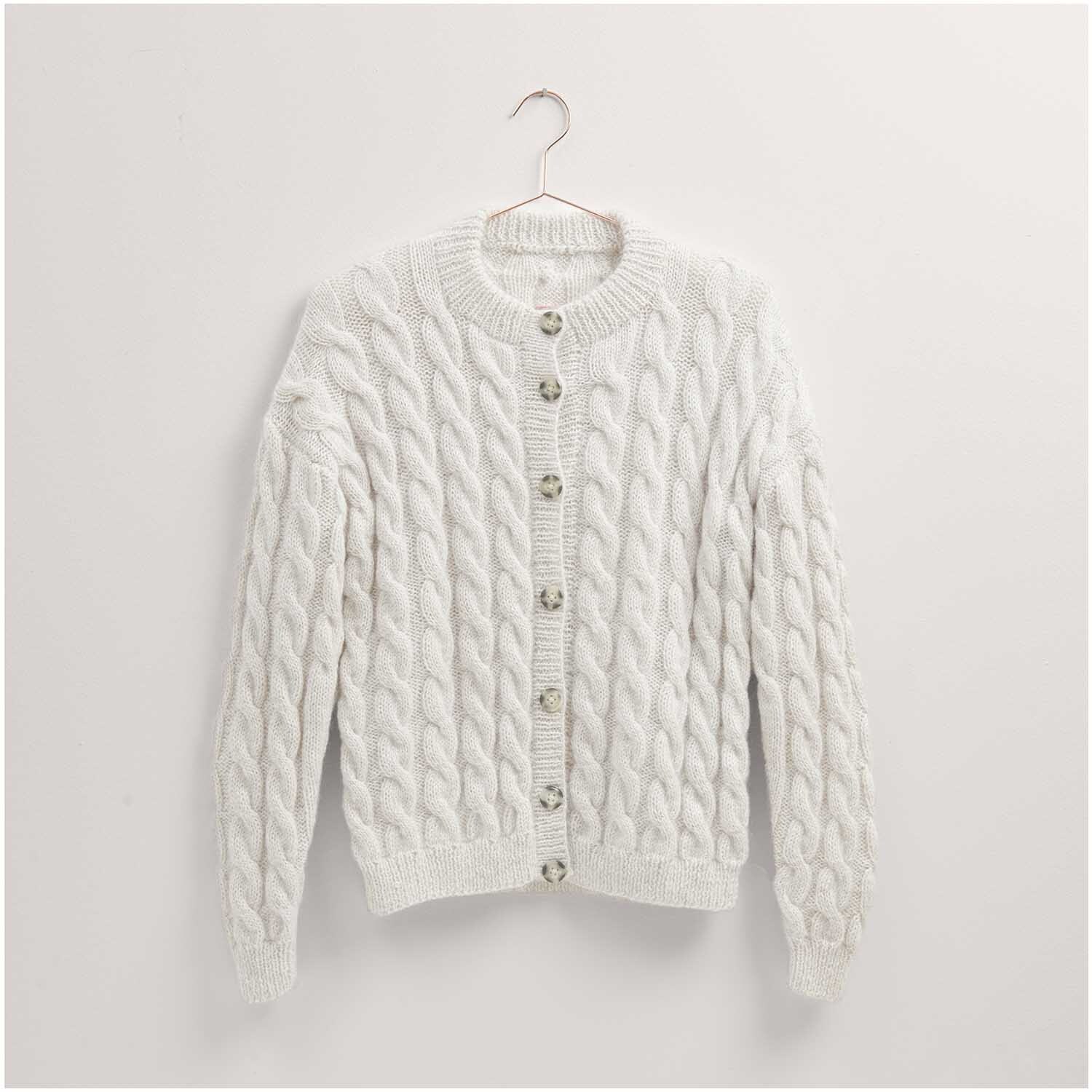 Strickset Jacke Modell 04 aus Lovewool Nr. 17 Strickset Jacke Modell 04 aus Lovewool Nr. 17