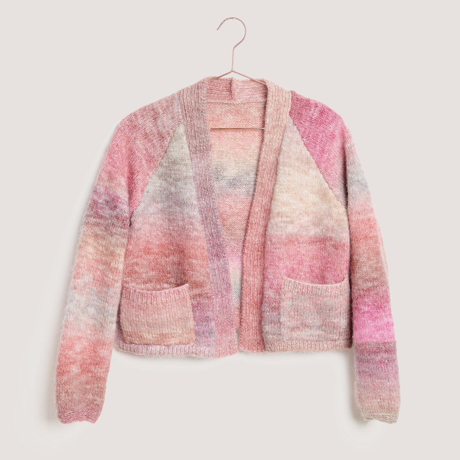 Strickset Jacke Modell 12 aus Lovewool  No. 19