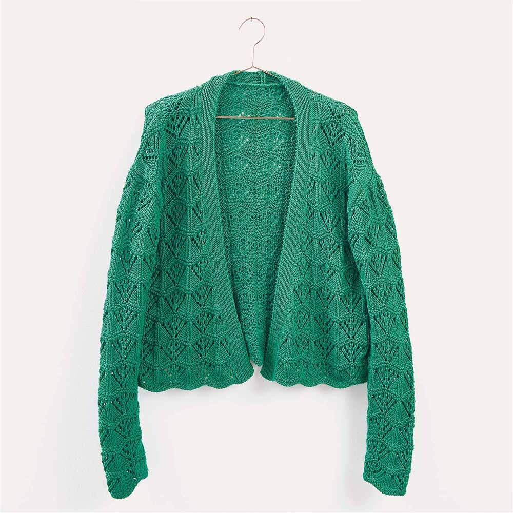 Strickset Jacke Modell 18 aus Lovewool No. 16