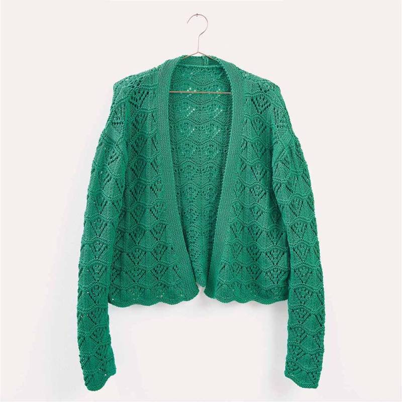 Strickset Jacke Modell 18 aus Lovewool No. 16