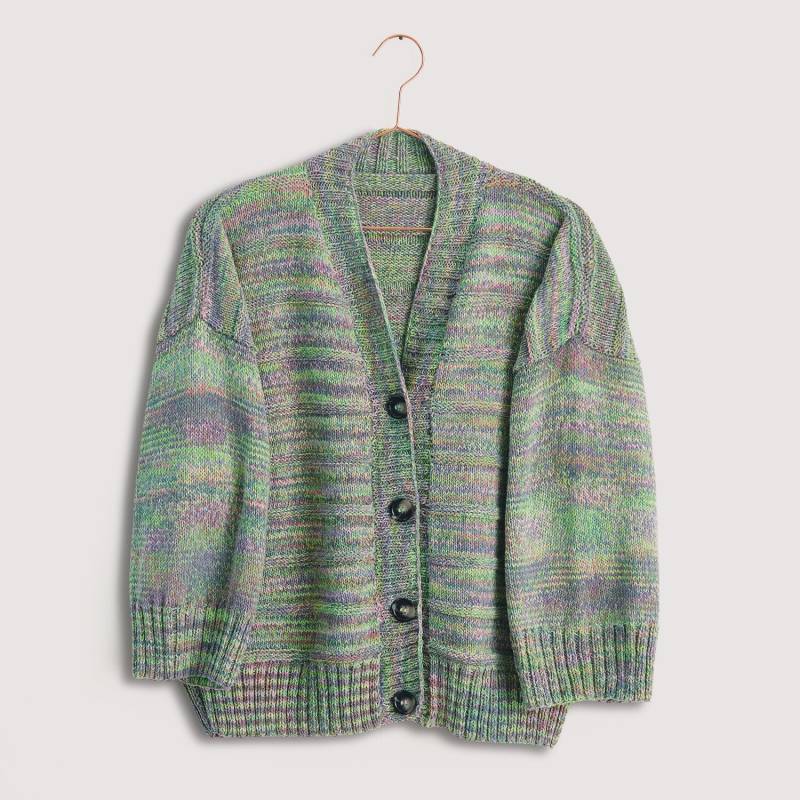 Strickset Jacke Modell 19 aus Die Neue Masche No. 12