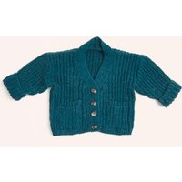 Strickset Jäckchen Modell 13 aus Rico Baby 040