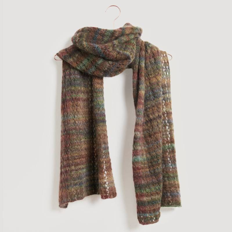 Strickset Schal Modell 10 aus Lovewool No. 21