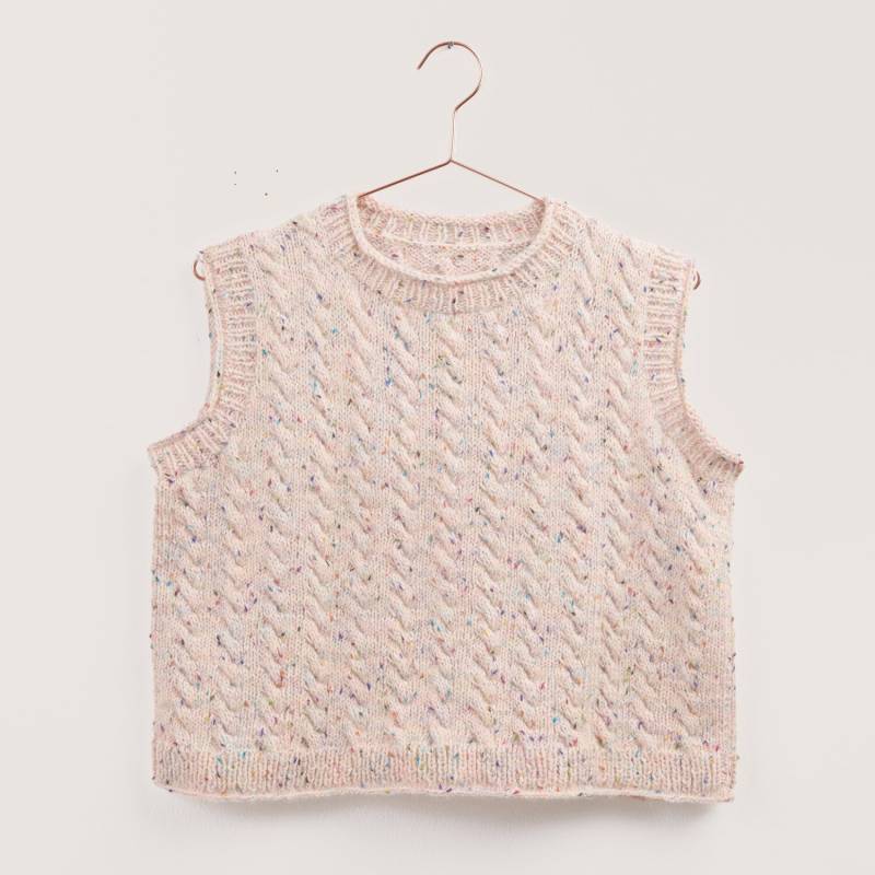 Strickset Top Modell 08b doppelfädig aus Made by Me Nr. 18