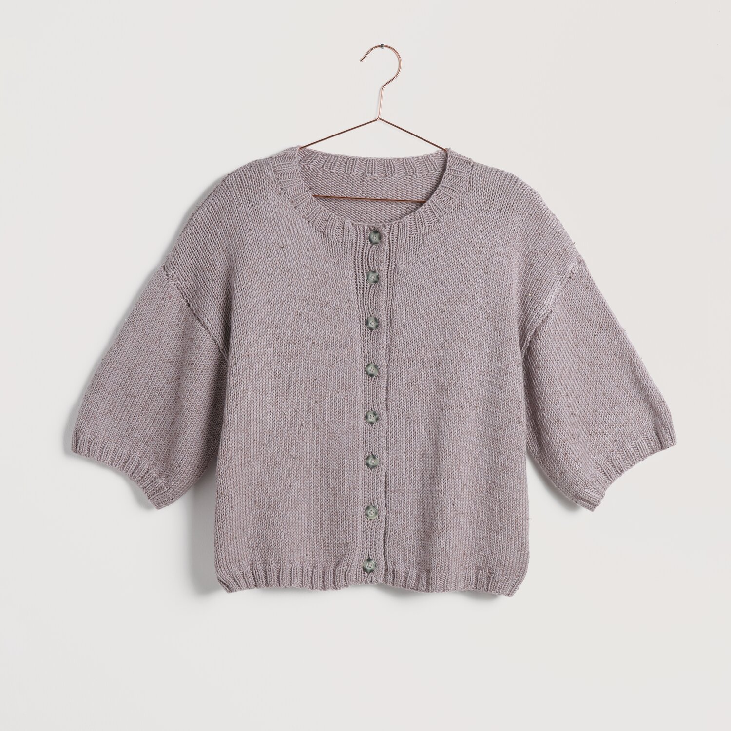 Strickset kurzarm Jacke Modell 11 aus Lovewool No. 22