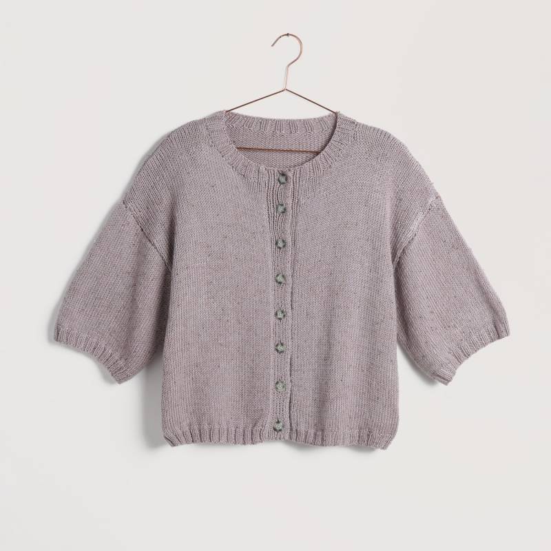 Strickset kurzarm Jacke Modell 11 aus Lovewool No. 22