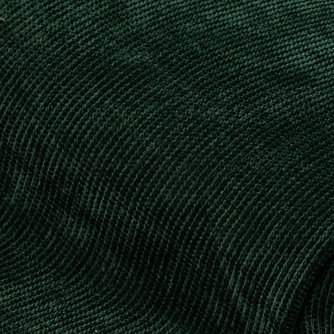 Strickstoff aus Chenille-Garn, dunkelgrün Strickstoff aus Chenille-Garn, dunkelgrün