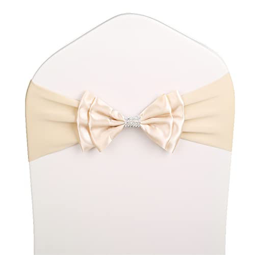 Stuhlschärpen Stuhl Schärpen,Organza Schleife Tüll Stuhl Rücken Blume Schärpe,Hochzeit Stuhl Bogen Für Stuhl Deckt Schärpe Geburtstag Party Hotel Dekoration,Champagne,50PCS Stuhlschärpen Stuhl Schärpen,Organza Schleife Tüll Stuhl Rücken Blume Schärpe,Hochzeit Stuhl Bogen Für Stuhl Deckt Schärpe Geburtstag Party Hotel Dekoration,Champagne,50PCS von LIFEDX
