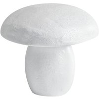 Styroporform "Pilz" von Weiß