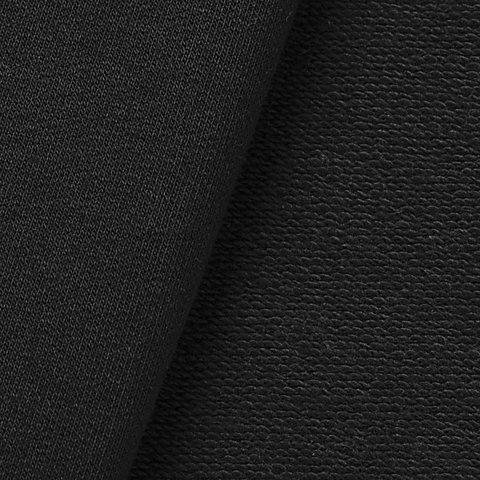 Sweat / French Terry "Fashion", schwarz Sweat / French Terry "Fashion", schwarz