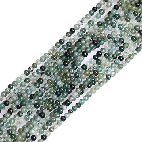 Sweet & Happy Girl's store 2mm runde Edelstein Achat Moss Rocailles Strand 15 Zoll Schmuckherstellung Perlen Sweet & Happy Girl's store 2mm runde Edelstein Achat Moss Rocailles Strand 15 Zoll Schmuckherstellung Perlen von GEM-INSIDE CREATE YOUR OWN FASHION