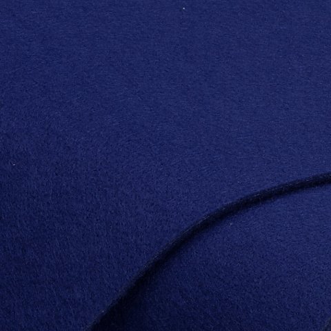 Textilfilz, Stärke 4 mm, dunkelblau Textilfilz, Stärke 4 mm, dunkelblau