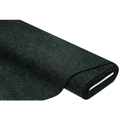 Textilfilz, Stärke 4 mm, dunkelgrün-meliert