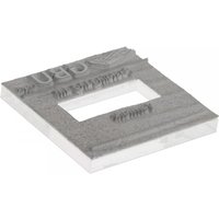 Textplatte für Colop Printer Q 30 Dater (31x31 mm - 5 Zeilen)