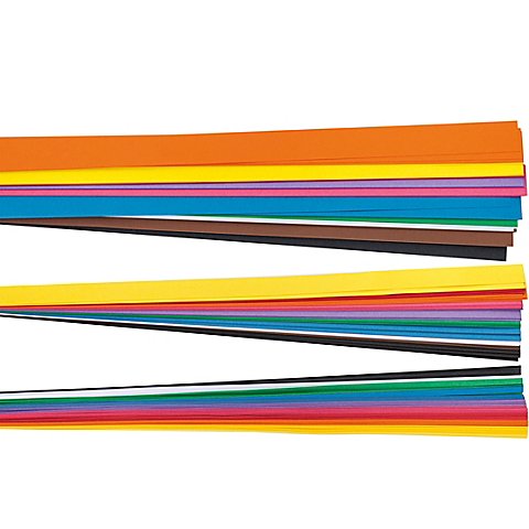 Tonpapierstreifen, bunt, 300 Stück Tonpapierstreifen, bunt, 300 Stück