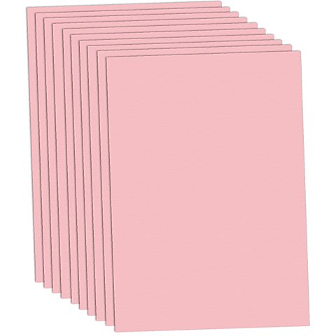 Tonzeichenpapier, rosa, 50 x 70 cm, 10 Blatt Tonzeichenpapier, rosa, 50 x 70 cm, 10 Blatt von Ursus
