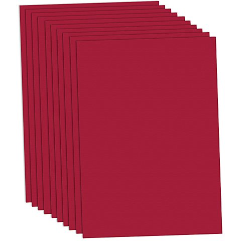 Tonzeichenpapier, weinrot, 50 x 70 cm, 10 Blatt Tonzeichenpapier, weinrot, 50 x 70 cm, 10 Blatt von Ursus