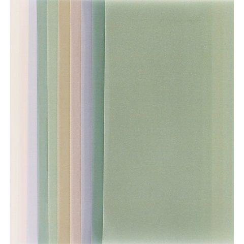 Transparentpapier "Pastell", 21 x 29,7 cm, 10 Blatt Transparentpapier "Pastell", 21 x 29,7 cm, 10 Blatt von buttinette