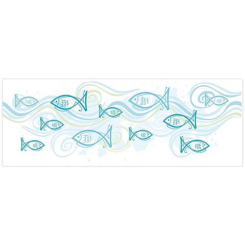 Transparentpapier-Streifen "Fische", 10 x 27 cm, 5 Streifen Transparentpapier-Streifen "Fische", 10 x 27 cm, 5 Streifen von Ursus