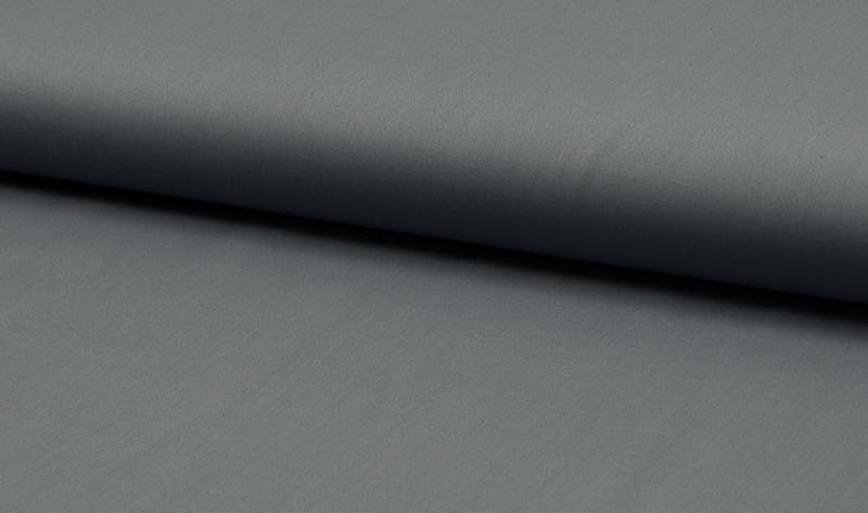 Trench Coat Jackenstoff, unifarben Grau - 100 cm