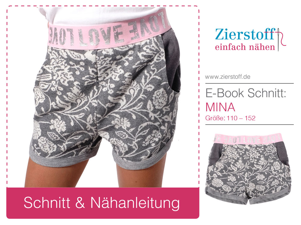 UNISEX - kurze Hose, Short ""MINA"", Gr. 110 - 152 UNISEX - kurze Hose, Short ""MINA"", Gr. 110 - 152