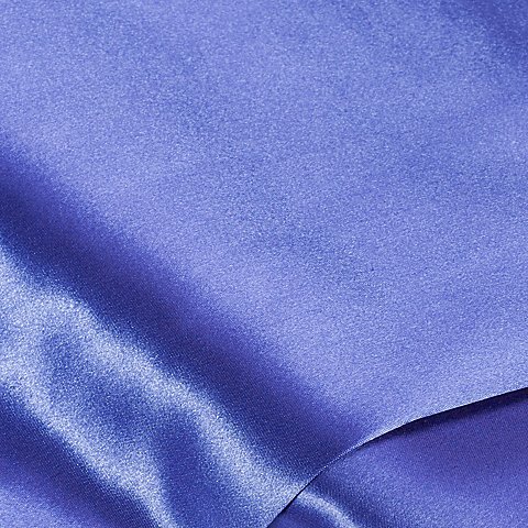 Uni-Satin "Gala", azurblau Uni-Satin "Gala", azurblau