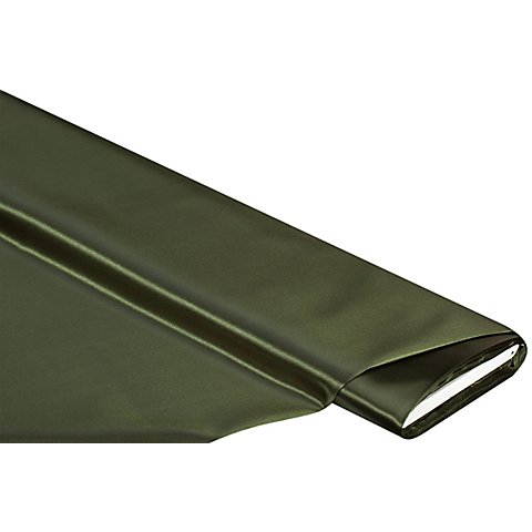 Uni-Satin "Gala", olivgrün Uni-Satin "Gala", olivgrün