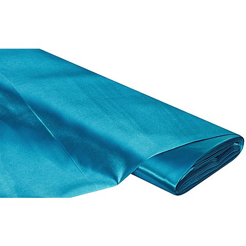 Uni-Satin "Gala", türkis Uni-Satin "Gala", türkis