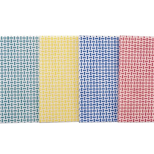 Universaltuch III - grün / weiß - 35 x 40 cm - 10 Stück