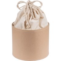 Utensilienbox mit Baumwollbeutel von Beige