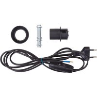 VBS Lampenanschlusskabel-Set E14, schwarz von VBS