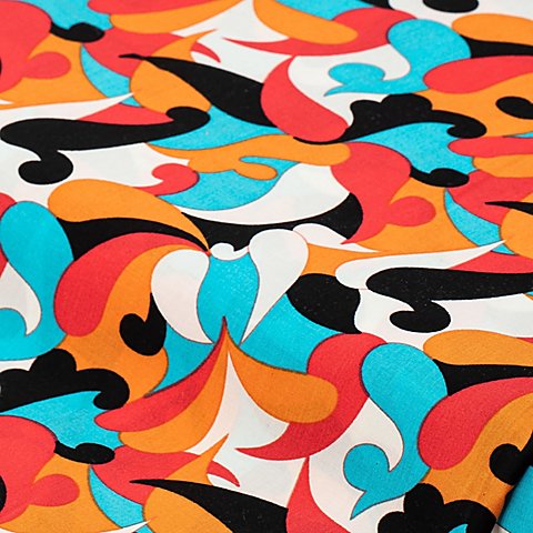 Viskose-Blusenstoff / Javanaise "Summer", bunt Viskose-Blusenstoff / Javanaise "Summer", bunt