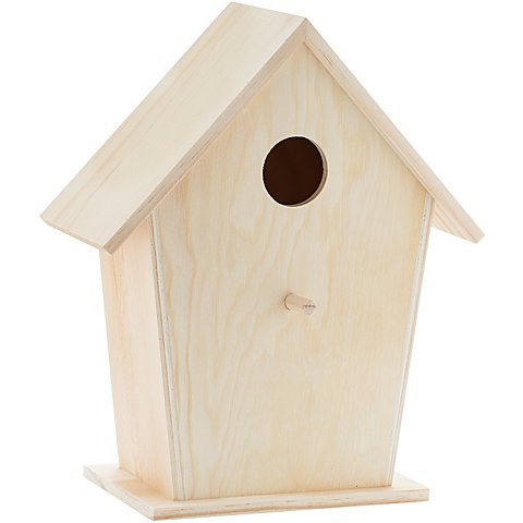 Vogelhaus aus Holz, 20 x 10 x 24 cm Vogelhaus aus Holz, 20 x 10 x 24 cm