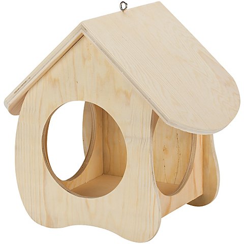 Vogelhaus aus Holz, 29 x 18,5 x 26 cm