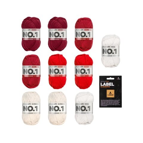 Wintery Reds Wollpaket