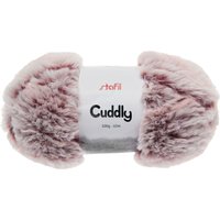 Wolle "Cuddly" - Bordeaux-Melange von stafil