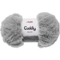 Wolle "Cuddly" - Hellgrau von Grau