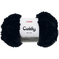 Wolle "Cuddly" - Schwarz von Schwarz