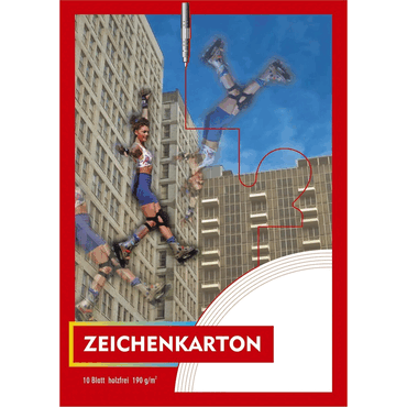 Zeichenkarton - Block mit 10 Blatt 190g/qm A3