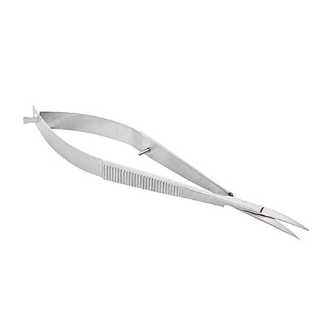 gebogene Pinzettenschere, Länge: 11,5 cm gebogene Pinzettenschere, Länge: 11,5 cm
