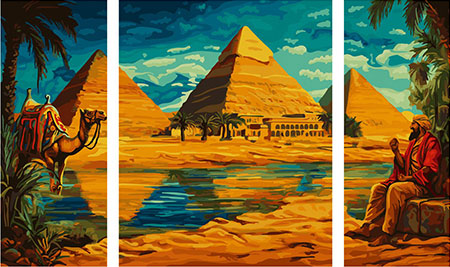 �gypten - Triptychon